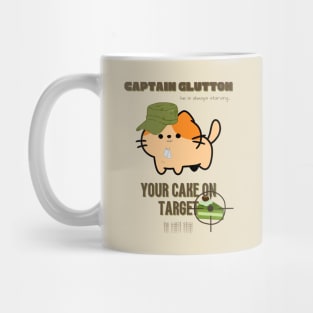 Cat Captain GLUTTON Mug